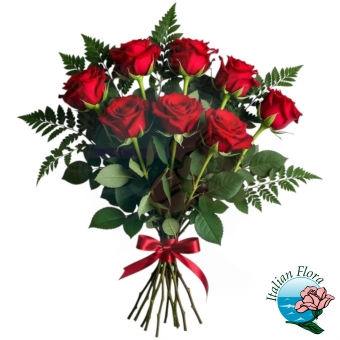 Mazzo di rose rosse
